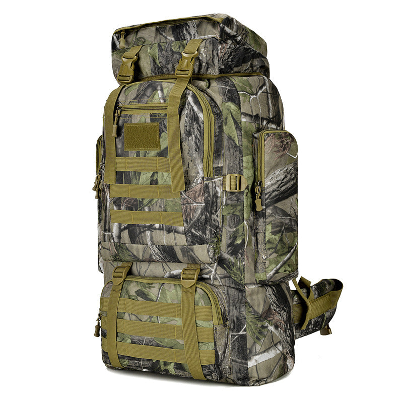 Camouflage Outdoor Rucksack 36–55L – Robust, wasserdicht & funktional
