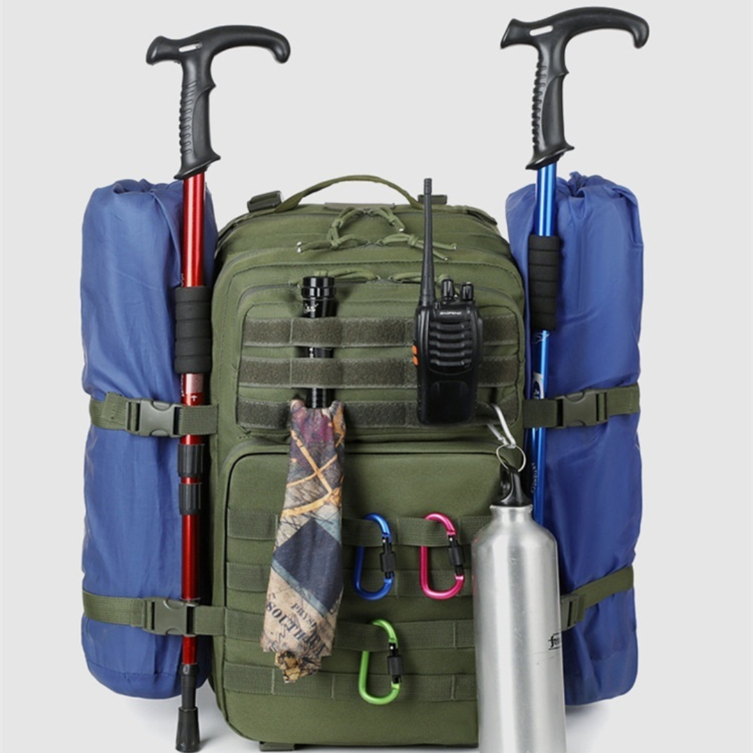 Taktischer Outdoor Rucksack 56–75L – Robust, vielseitig & camo