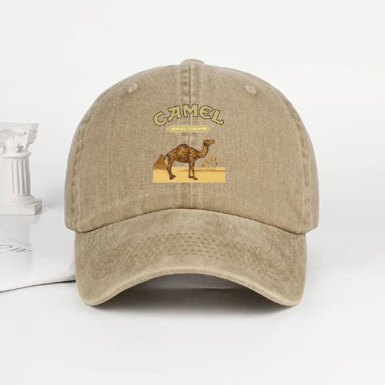 Baseball-Cap mit Kamel-Motiv