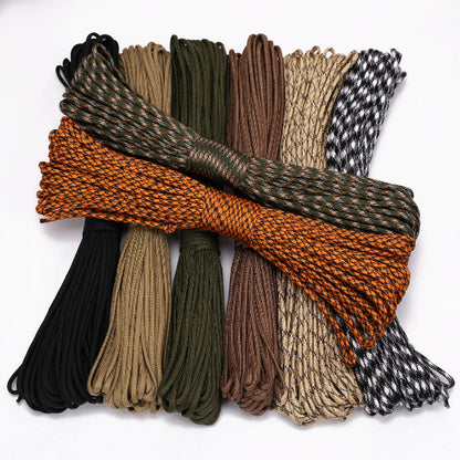 Paracord 7-Core Outdoor Seil 31 m – Multifunktionale Survival & Camping Schnur, 4 mm robust