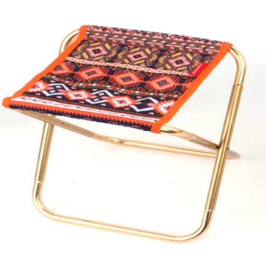 Ultraleichter Faltbarer Outdoor Hocker – Camping Sitz aus Aluminium & Oxford Stoff, nur 265 g