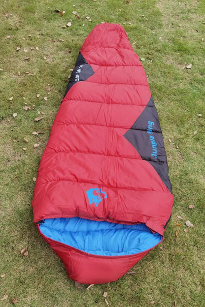 Outdoor Mumienschlafsack – warm, kompakt und ideal für Herbst & Winter