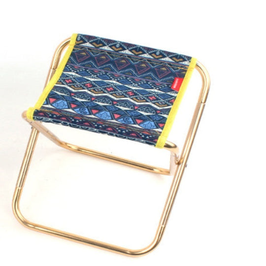 Ultraleichter Faltbarer Outdoor Hocker – Camping Sitz aus Aluminium & Oxford Stoff, nur 265 g