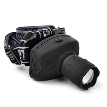LED Stirnlampe 3W – Leistungsstarke Outdoor Kopflampe mit 3 Modi, wasserdicht & verstellbar für Camping & Arbeit