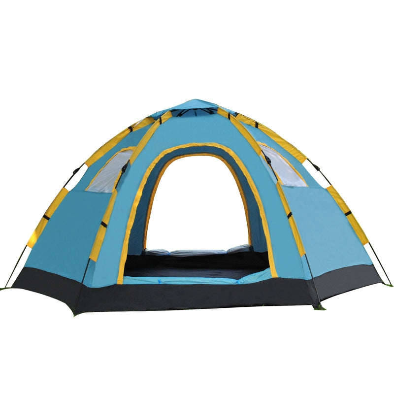 Schnellaufbau Campingzelt für 6–8 Personen – geräumig, praktisch und wetterfest