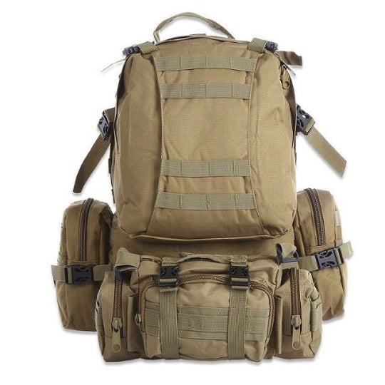 Taktischer Outdoor Rucksack 50L – Molle System, wasserdicht & modular