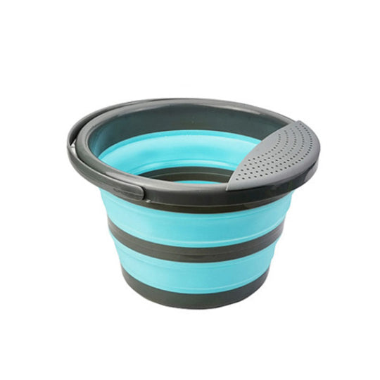 Faltbarer Silikon-Eimer – Multifunktionaler Outdoor Eimer 5L / 10L, platzsparend & robust für Camping & Haushalt