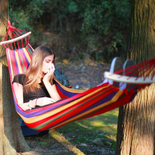 Hängematte: Chillcomfort
