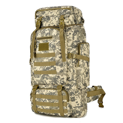 Camouflage Outdoor Rucksack 36–55L – Robust, wasserdicht & funktional