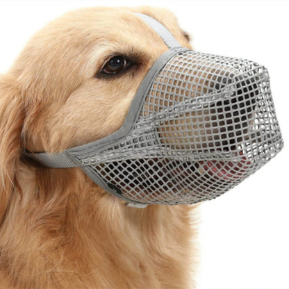 Hunde Maulkorb – Verstellbare Schnauzenmaske für Hunde, leicht & bequem in XS–XL