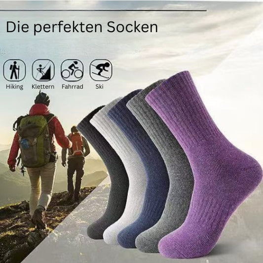 Kaschmir-Wollsocken für Damen &amp; Herren – extra dick &amp; warm