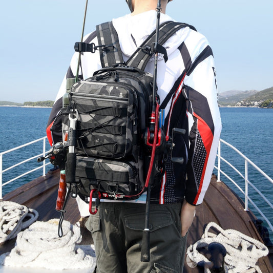 Wasserdichter Angel Rucksack – Multifunktional, robust & praktisch