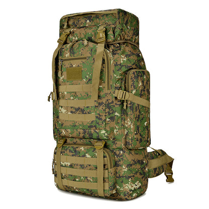 Camouflage Outdoor Rucksack 36–55L – Robust, wasserdicht & funktional