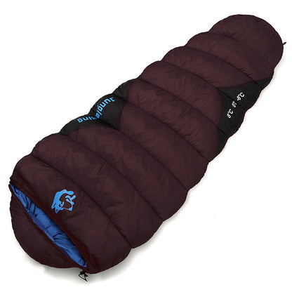 Outdoor Mumienschlafsack – warm, kompakt und ideal für Herbst & Winter