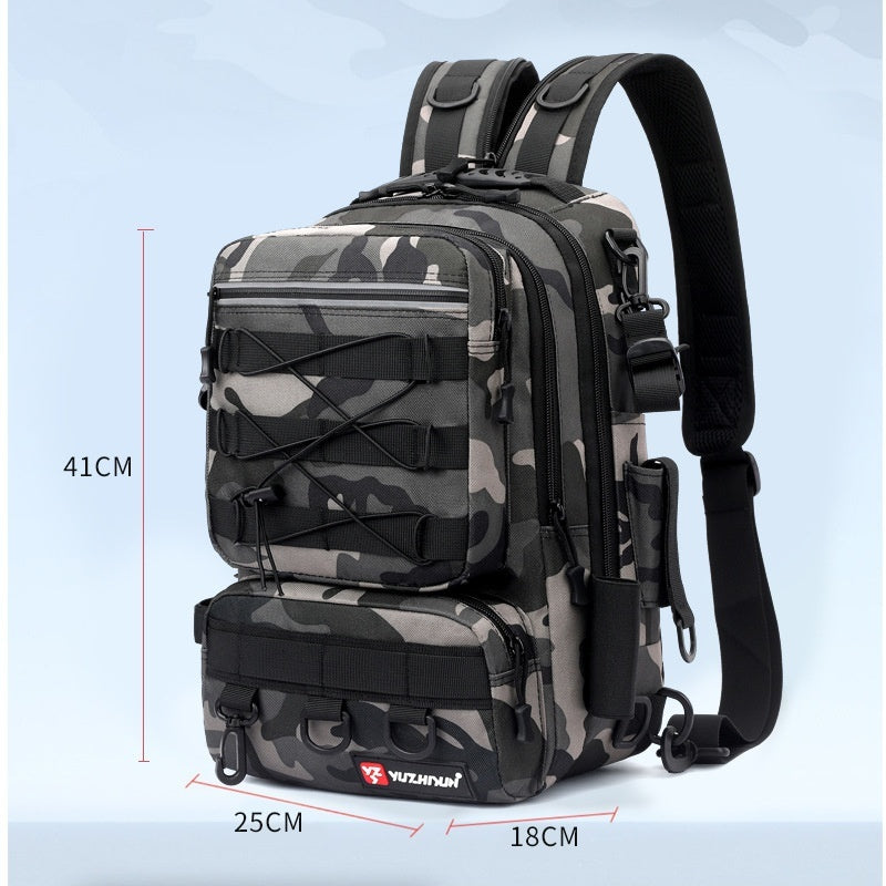 Wasserdichter Angel Rucksack – Multifunktional, robust & praktisch