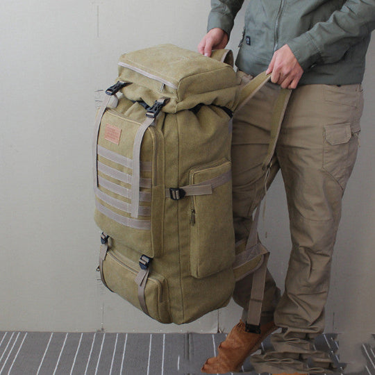 Canvas Rucksack Outdoor – Robust & Hohe Tragkraft