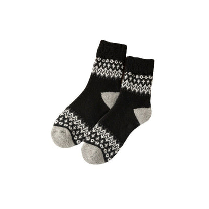 RetroStyle Thermosocken – Bunte Unisex-Punkte