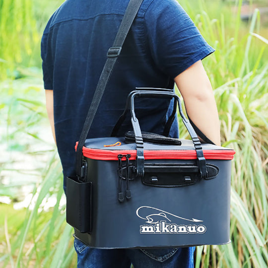 Faltbarer Angel-Eimer aus EVA – Robuste Köder- & Fischbox, wasserdicht & platzsparend für Outdoor & Camping