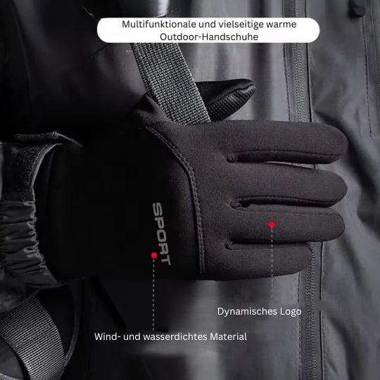 Warme Touchscreen-Handschuhe – Wind- und Kälteschutz für Outdoor & Sport