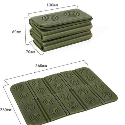 Faltbare Outdoor Sitzmatte – Ultraleichte Camping Isomatte aus XPE, isolierend & wasserdicht