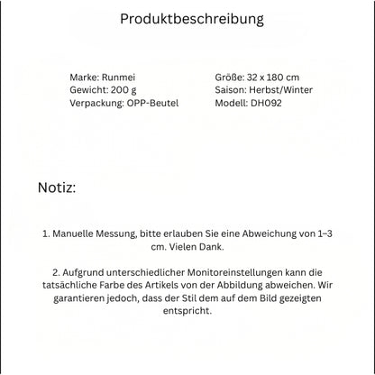 Eleganter Schal im England-Stil – Klassischer Karoschal mit Fransen für Herbst & Winter