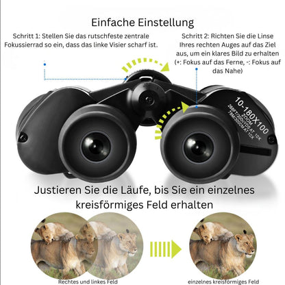 Zoom Fernglas 8–24×50 – leistungsstark, klar und vielseitig