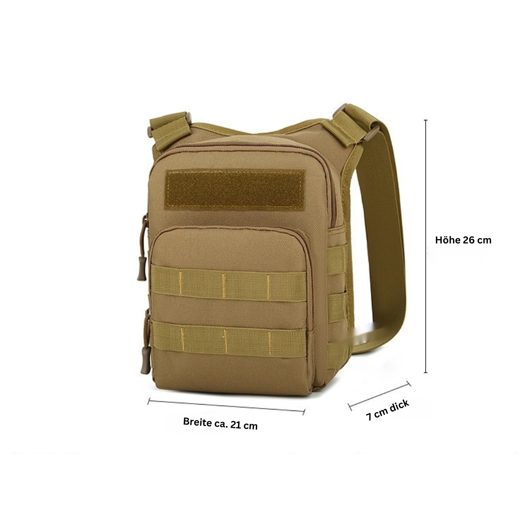 Outdoor Tactical Schultertasche 13 Zoll – robust und funktional