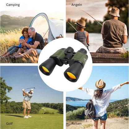 HD Fernglas für Tag und Nacht – wasserdicht mit Entfernungsskala