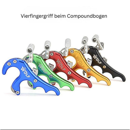 Bogen Zubehör – 4-Finger Release Aid (Sehnenauslöser)