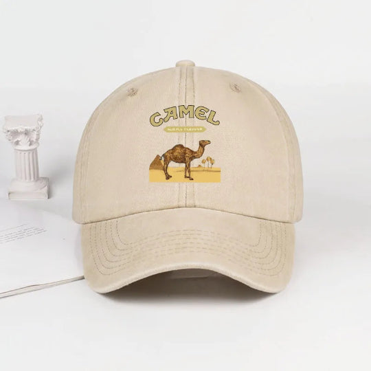 Baseball-Cap mit Kamel-Motiv