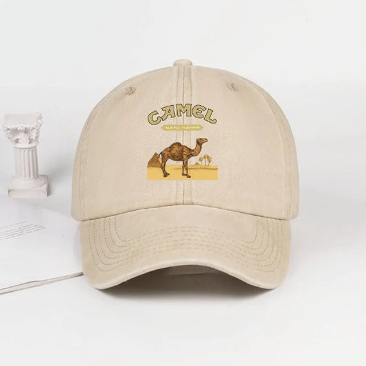 Baseball-Cap mit Kamel-Motiv