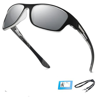 Polarisierte Sonnenbrille UV400 – Klare Sicht & Blendschutz – Outdoor Brille für Angeln, Autofahren & Alltag