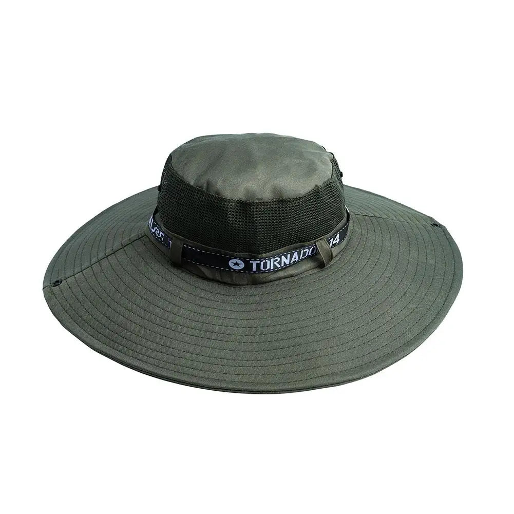 Großer Sonnenhut mit Mesh – UV-Schutz, atmungsaktiv, breite Krempe für Outdoor, Angeln & Strand