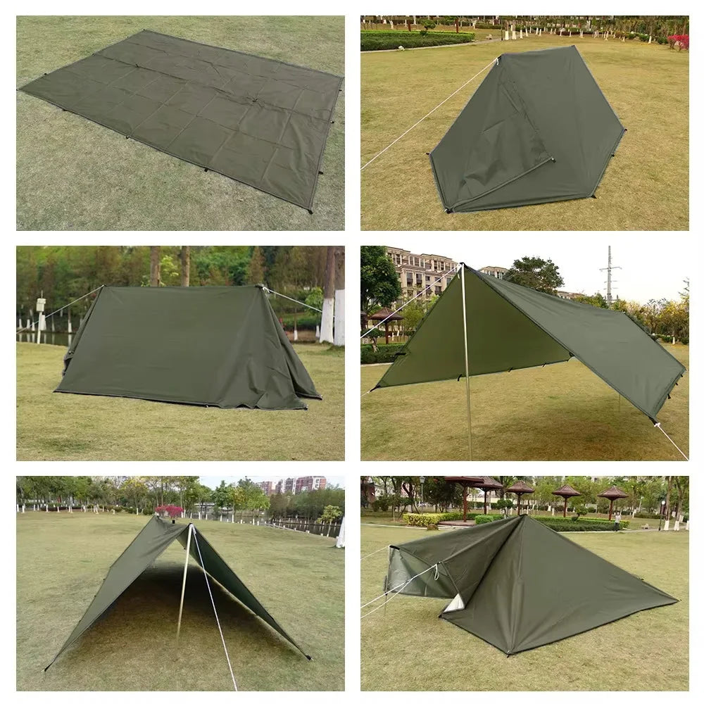 Ultraleichtes 1-Personen Mesh Zelt – Atmungsaktiv, Moskitosicher & Schnellaufbau – Kompaktes Trekkingzelt für Camping & Backpacking