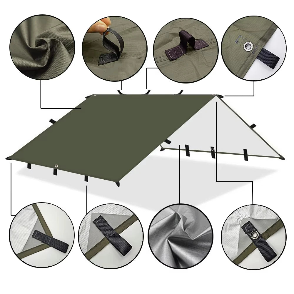 Ultraleichtes 1-Personen Mesh Zelt – Atmungsaktiv, Moskitosicher & Schnellaufbau – Kompaktes Trekkingzelt für Camping & Backpacking