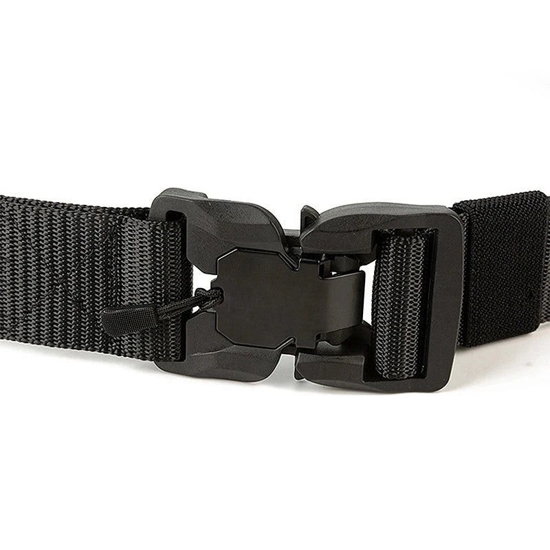 Taktischer Gürtel mit Magnet-Schnellverschluss – Elastisch, Robust & Unisex – Nylon Gürtel für Alltag & Outdoor