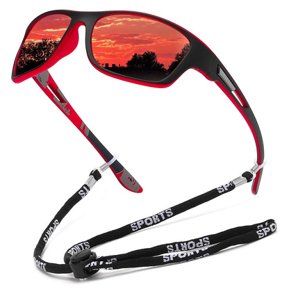 Polarisierte Sonnenbrille UV400 – Klare Sicht & Blendschutz – Outdoor Brille für Angeln, Autofahren & Alltag