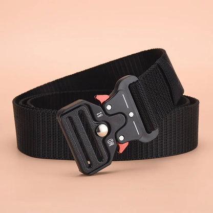 Taktischer Gürtel – Robust, Verstellbar & Unisex – Canvas Gürtel für Alltag, Jeans & Outdoor (1 oder 2 Stück)