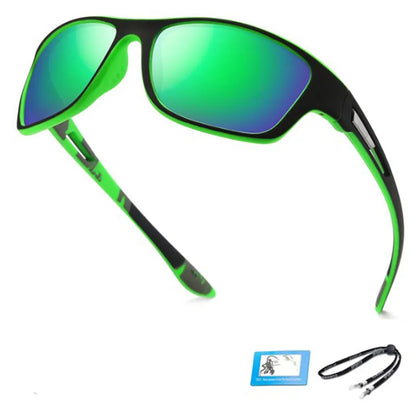 Polarisierte Sonnenbrille UV400 – Klare Sicht & Blendschutz – Outdoor Brille für Angeln, Autofahren & Alltag