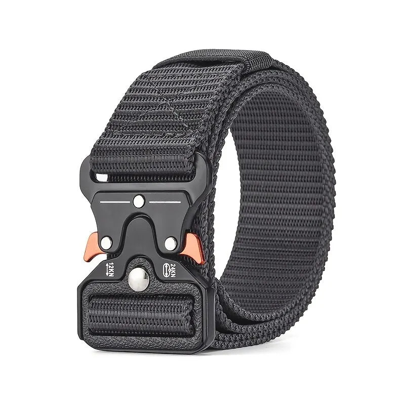Taktischer Gürtel – Robust, Verstellbar & Unisex – Canvas Gürtel für Alltag, Jeans & Outdoor (1 oder 2 Stück)