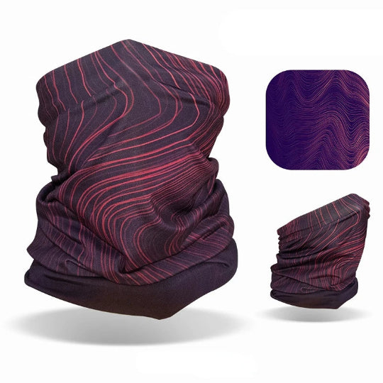 Kühlendes Outdoor-Multifunktionstuch – Sonnen- & Gesichtsschutz aus Ice-Silk