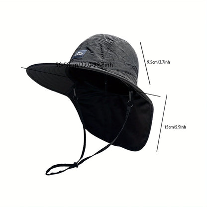 Outdoor Sonnenhut – UV-Schutz, atmungsaktiv, Unisex für Angeln, Reisen & Wandern
