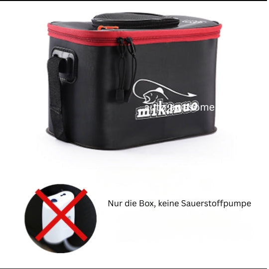 Faltbarer Angel-Eimer aus EVA – Robuste Köder- & Fischbox, wasserdicht & platzsparend für Outdoor & Camping