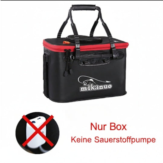 Faltbarer Angel-Eimer aus EVA – Robuste Köder- & Fischbox, wasserdicht & platzsparend für Outdoor & Camping