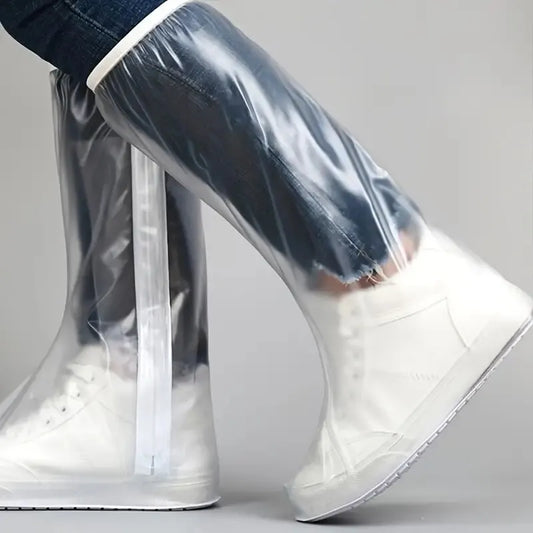 Wasserdichte Schuhüberzieher – Wiederverwendbar, rutschfest, Regenschutz für Schuhe & Stiefel