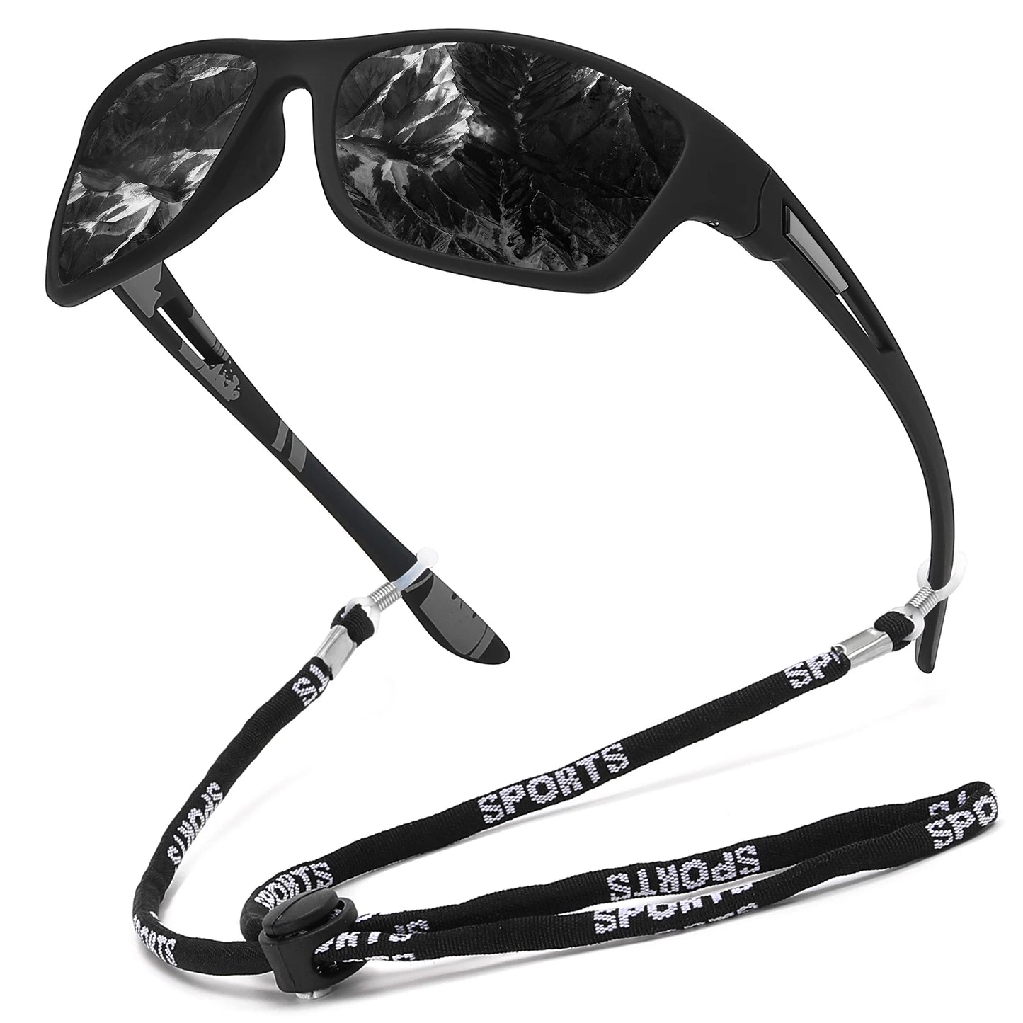 Polarisierte Sonnenbrille UV400 – Klare Sicht & Blendschutz – Outdoor Brille für Angeln, Autofahren & Alltag