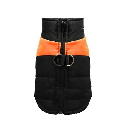 Wasserdichte & Warme Hunde-Winterjacke – Gepolsterte Zipper-Weste für Kleine bis Große Hunde