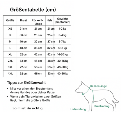 Wasserdichter & Verstellbarer Hunde-Regenmantel – Hält Ihren Hund Trocken und Warm