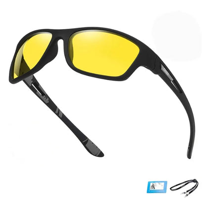 Polarisierte Sonnenbrille UV400 – Klare Sicht & Blendschutz – Outdoor Brille für Angeln, Autofahren & Alltag