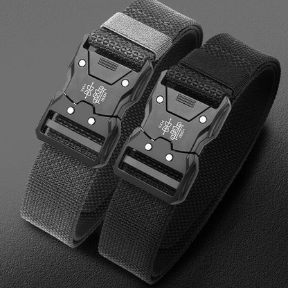 Taktischer Gürtel mit Automatikverschluss – Robust, Verstellbar & Unisex – Outdoor Gürtel für Alltag & Freizeit